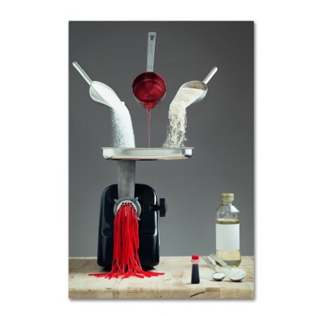 Trademark Fine Art Timothy Tichy 'Contains No Real Fruit' Canvas Art, 30x47 1X04165-C3047GG